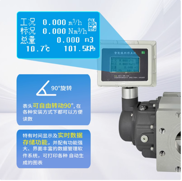 LLQ-40氣體羅茨腰輪流量計(jì)